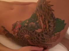 お金を借りに来た刺青女にハメ撮りを条件に貸してあげました めぐ 2