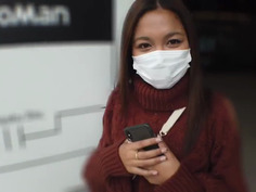 SNSで見つけた海外在住ハーフ美女ナンパAVデビュー