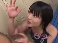 「白いの飲みたいでしゅぅ…」チンポ汁大好きな淫乱ロリ娘のフェラ＆ごっくん