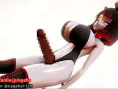 猫耳爆乳ふたなり娘