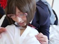 ＪＫコスのロリフェイス娘がカメラの前で濃密フェラ披露ｗ