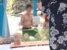 やだぁ、、、☆ＭＭ号にうっかり乗車した女子大生！初対面の男と混浴からマッサージで高まる性...