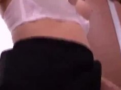 「中出し‥してみる？」性欲が抑え切れないギャルＯＬが同僚社員を誘惑し社内パコ！