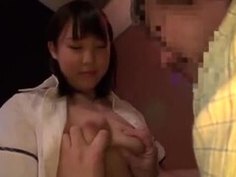 「外に出すって言ったのに‥」おっぱぶで巨乳娘に勝手に中出しする出禁不可避なおっさんｗ