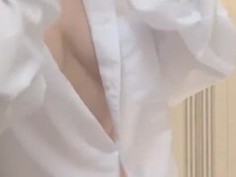 ショトカ巨乳の美女が性欲を我慢できずに→濃厚パコまくり