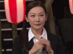 SOD女子社員 裸よりも恥ずかしい透けパイシースルービズで巨乳を堪能 ユーザー接待納涼会2015 全身を使った恥接待でブラウス濡れ濡れ！オマ○コむれむれ！真夏の社内赤面交流（ハート）