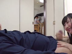 「お義父さんの赤ちゃん妊娠する！」制服姿の新しい娘が義父を母に隠れて射精管理！何度も寸止めさせマ○コに連続大量中出し！4 永瀬ゆい 神野ひな