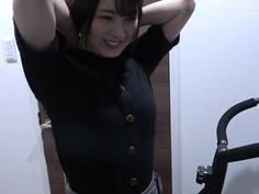 出張！アクメエアロバイクが（お家に）イクッ！ アリスちゃん20歳 豊中アリス