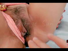 Mi Pequeña Novia Latina-Asiática Quiere Que Le Masturbe El Clítoris Mientras Se Mete El Dildo Al Culo - Solange Sun