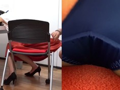 SHYN-078 初撮り女子社員！「AVに興味がない」と言い張るクールな女子なのに本当はオナニーでめちゃくちゃお漏らししちゃうむっつりスケベでした！ SOD女子社員 総務部3年目 千葉多香子ちゃん